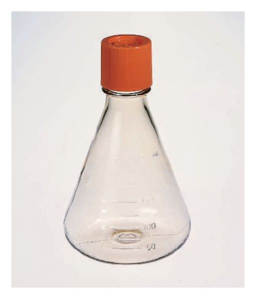 Corning 250ml Polycarbonate Erlenmeyer Shake Flask with Vent Cap,Sterile,1/bag,50/case