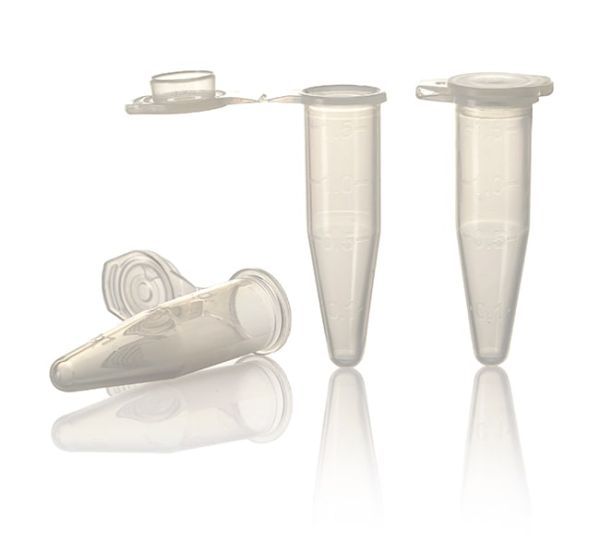 MC Tubes, 1.5mL, Graduated, Natural