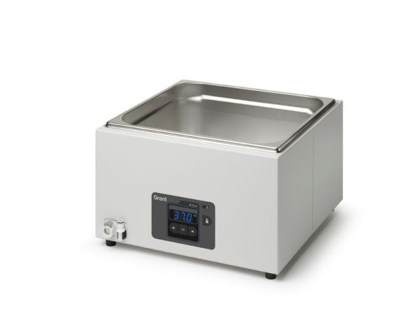 Grant JB Nova Digital Water Bath, 18L ambient +5 to 95°C, includes clear lid and base tray