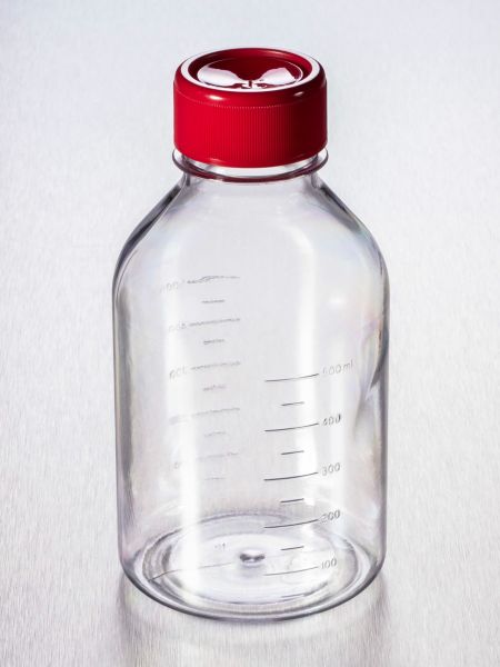 Costar® 500mL Traditional Style Polystyrene Storage Bottles with 45mm Caps