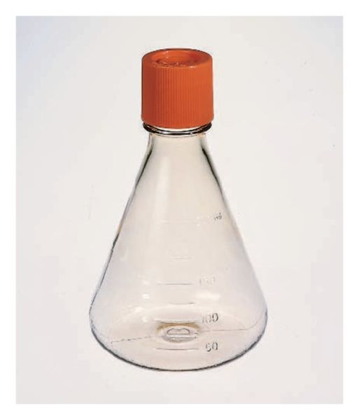 Corning 500ml Polycarbonate Erlenmeyer Shake Flask with Flat Cap,Sterile,1/bag,25/case