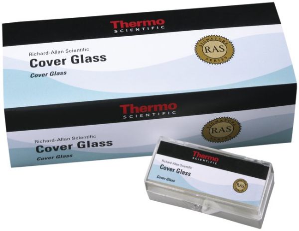 Thermo Scientific™ Richard-Allan Scientific™ Cover Glass, Thickness No. 1, 22 x 22mm