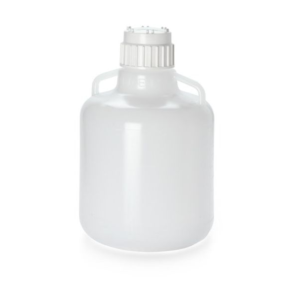 CARBOY W/HANDLES LDPE 10L