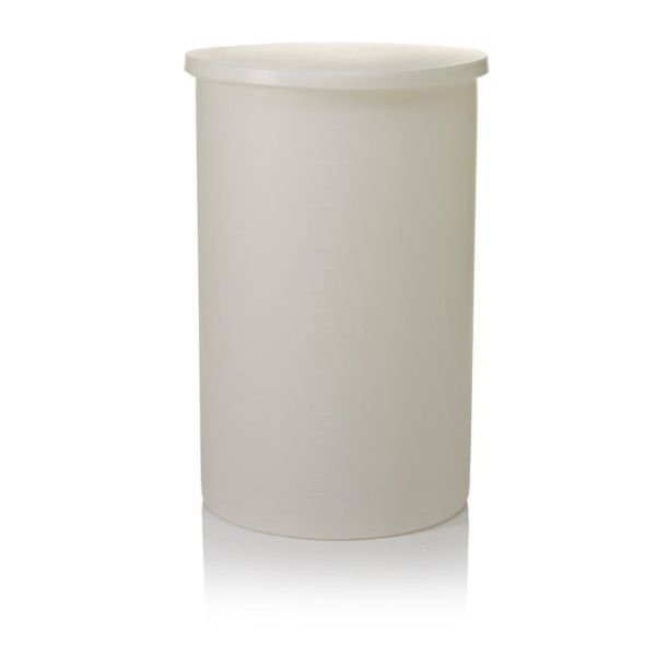 Tank cylinder with cover HDPE 5GAL 1CS