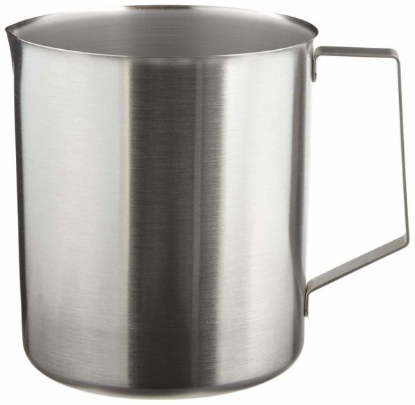 STAINLESS STEEL BEAKER WITH HANDLE SPOUT