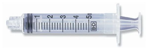 SYRINGE ONLY LLOK 5ML 125/PK