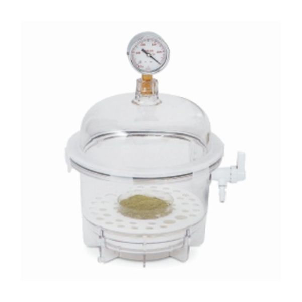 DESICCATOR VACUM ROUND 6L