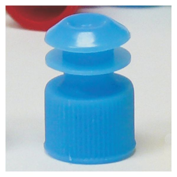 FLANGE PLUG CAP 13MM BLUE M/PK