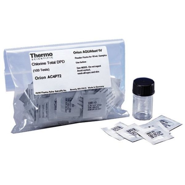 Thermo Scientific™ Orion™ AQUAfast Colorimetric Powder Pack Reagents, Chlorine Total DPD