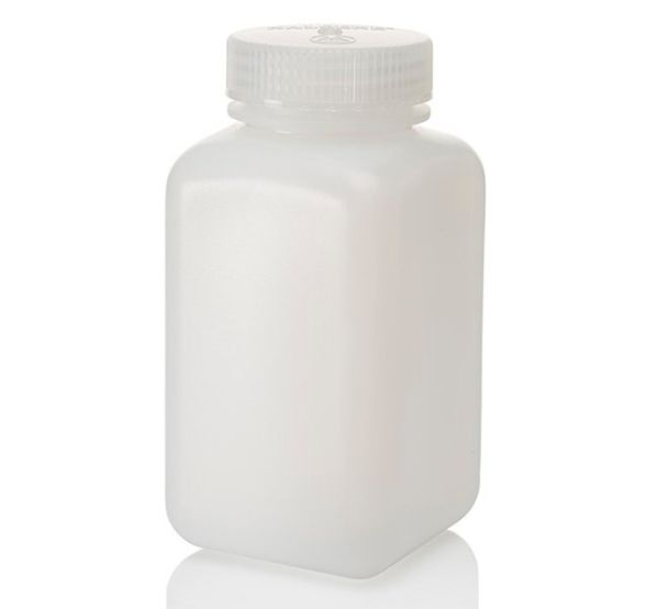 BOTTLE SQUARE HDP 16 OZ 12/PK