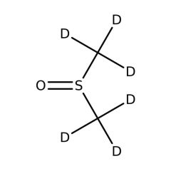 Methyl sulfoxide-d6, for NMR, packaged in 0.50 ml ampoules, 100.0 atom % D 5ML