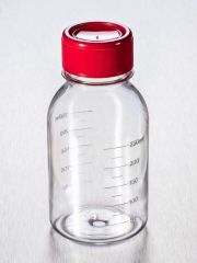 Costar® 250mL Traditional Style Polystyrene Storage Bottles with 45mm Caps