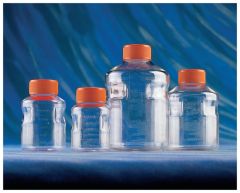 Corning® 250mL Easy Grip Polystyrene Storage Bottles with 45mm Caps