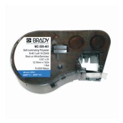 Brady™ BMP™51/BMP™53 Label Maker Cartridges Self-Laminating Polyester