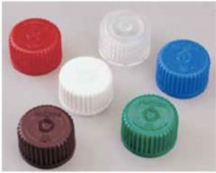 Fisherbrand™️ Colored Screw Caps with O-Rings Natural Color
