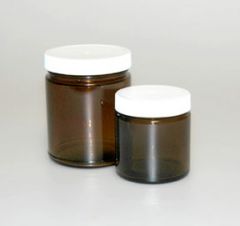Fisherbrand Amber Straight-Sided Jars