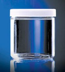 Fisherbrand Safety Coated Straight-Sided Jars with PTFE-Faced PE-Lined Caps