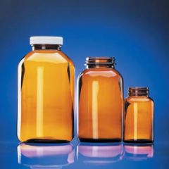 Fisherbrand Certified Clean Amber Wide-Mouth Packers