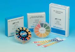 Whatman pH 0 to 14 Indicator Papers, CF Strips, 100/pk