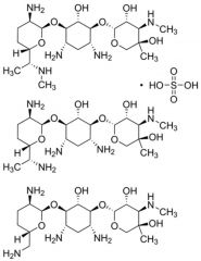 Gentamicin sulfate, 10 mL