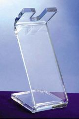 Fisherbrand™ Acrylic Pipette Stand, Holds 3 pipettes, 15.2 x 20.3 x 30.4cm (L x W x H)
