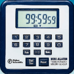 Fisher Scientific Traceable Mini-Alarm Timer Stopwatch - MINI-ALARM TIMER