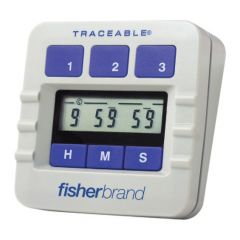 (5004)Timer Alarm, Big Digit, 3-Channel, Traceable