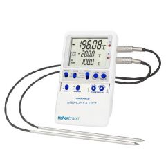 Traceable® Memory-Loc™ Datalogging LN2 Cryo Thermometer, 2 probes
