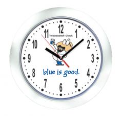 Traceable® 'Blue Is Good' Wall Clock