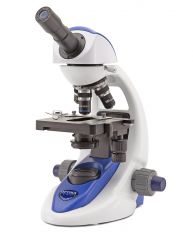 Monocular brightfield microscope, multi-plug