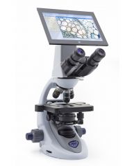 Digital binocular microscope with tablet, multi-plug/EU