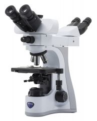 Trinocular discussion microscope, IOS, multi-plug