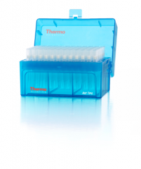 Thermo Scientific™ ART™ Barrier Pipette Tips in Hinged Racks, Sterile, Filtered, Low Retention, 10μL