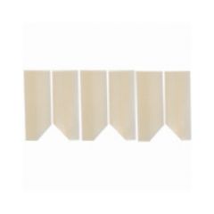 Sweep blade, Silicone Molded, 152 X 54 mm, package of 6, 3 pairs