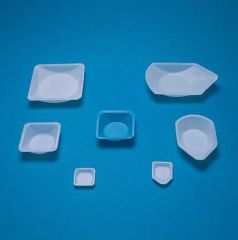 Fisherbrand™ Polystyrene Antistatic Weighing Dishes, 88.9 x 133 x 25.4 mm (L x W x H)