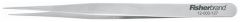 Fisherbrand™ High Precision Straight Slender Fine Point Tweezers/Forceps, 5.5" (L), Fine Tip