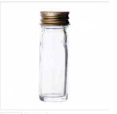 Fisherbrand™ Clear Moulded Glass Vials, with Fitted Screw Caps, Autoclavable, 28ml