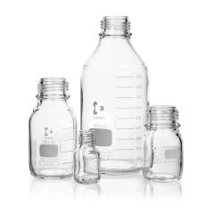 DURAN® Laboratory bottle, clear, graduated, GL 45, without cap and pouring ring, 10000 ml