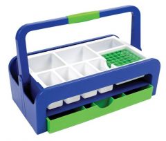 Fisherbrand Phlebotomy / Sample Collection Tray Kit B, Blue/Green