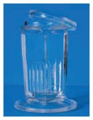 Thermo Scientific™ RA Lamb Glass Coplin Jar, holds 5 slides (10 back to back)