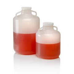 Thermo Scientific™ Nalgene™ Wide-Mouth Autoclavable Polypropylene Carboys with Handles, 10L