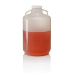 Thermo Scientific™ Nalgene™ Wide-Mouth Autoclavable Polypropylene Carboys with Handles, 20L