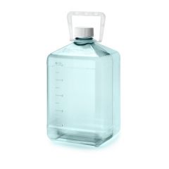 Thermo Scientific™ Nalgene™ Polycarbonate Biotainer™ Bottles and Carboys, 5L, square with handle