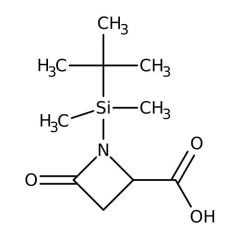 (4R)-N-(tert-Butyldimethylsilyl)azetidin-2-one-4-carboxylic acid, 99%, ACROS Organics™