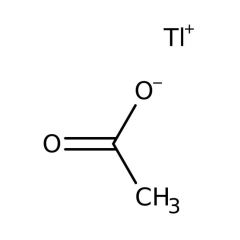  Thallium (I) Acetate (Crystalline/Laboratory), Fisher Chemical
