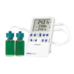 Fisherbrand™ Traceable™ Hi-Accuracy Refrigerator Thermometer, Two bottle probes