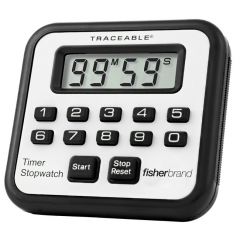 Fisher Scientific Traceable Countdown/Countup Timer Stopwatch - ALARM TIMER/STOPWATCH (HAZARDOUS)