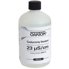 Oaktonâ„¢ Conductivity Solution, ppm NaCl: 10.7, ppm 442: 14.74, ppm KCl: 11.6