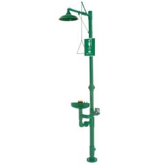 Haws™ Corrosion Resistant, PVC Combo Shower and Eye/Face Wash