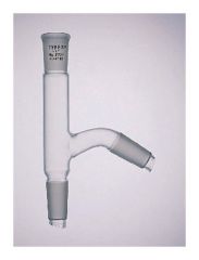 PYREX™Distilling Adapter Tube with 60° Angle and Three standard taper Joints